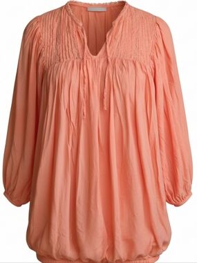 Aritzia Wilfred Carriage Mini Dress Coral Modal XS